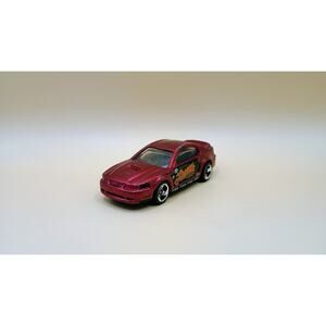 loose Hot Wheels `00 #98 1999 FORD MUSTANG red